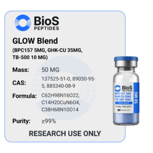 GLOW Blend 50mg (BPC-157, TB-500, GHK-CU)